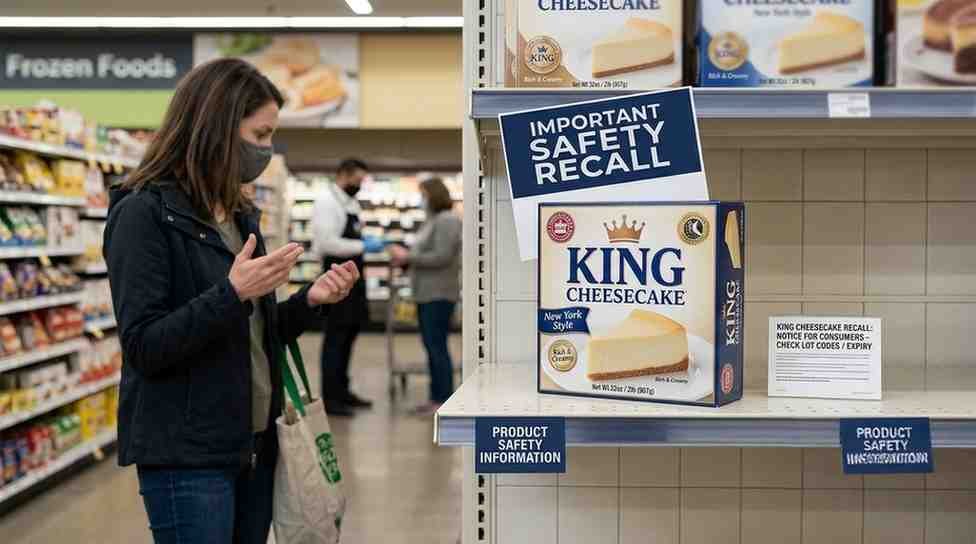 king cheesecake recall